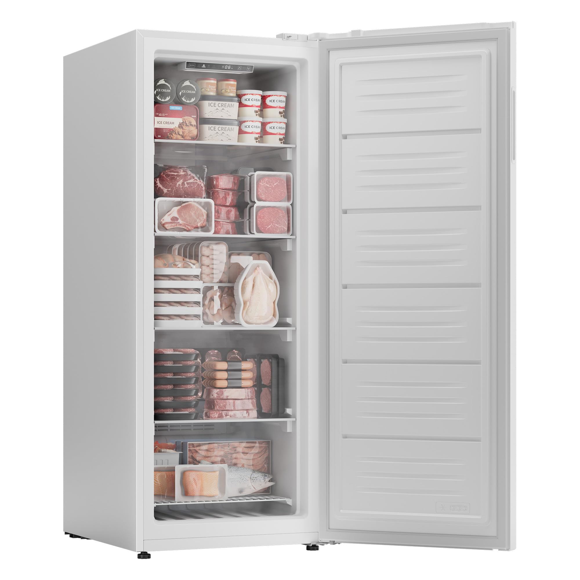 Amazon.com: ICEVIVAL 11 Cu.Ft Upright Freezer with Garage Ready